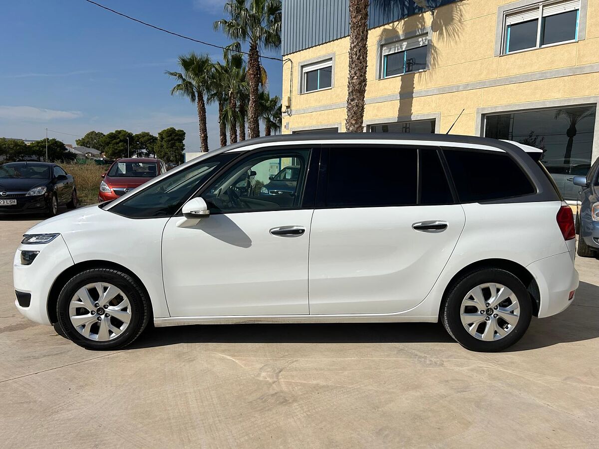 CITROEN C4 GRAND PICASSO FEEL 1.6 HDI AUTO SPANISH LHD IN SPAIN 106K 7 SEAT 2015